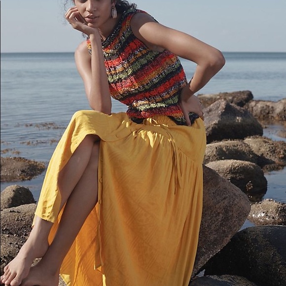 NWT Anthropologie Audra Hand Knit Sweater Tank - Picture 4 of 7